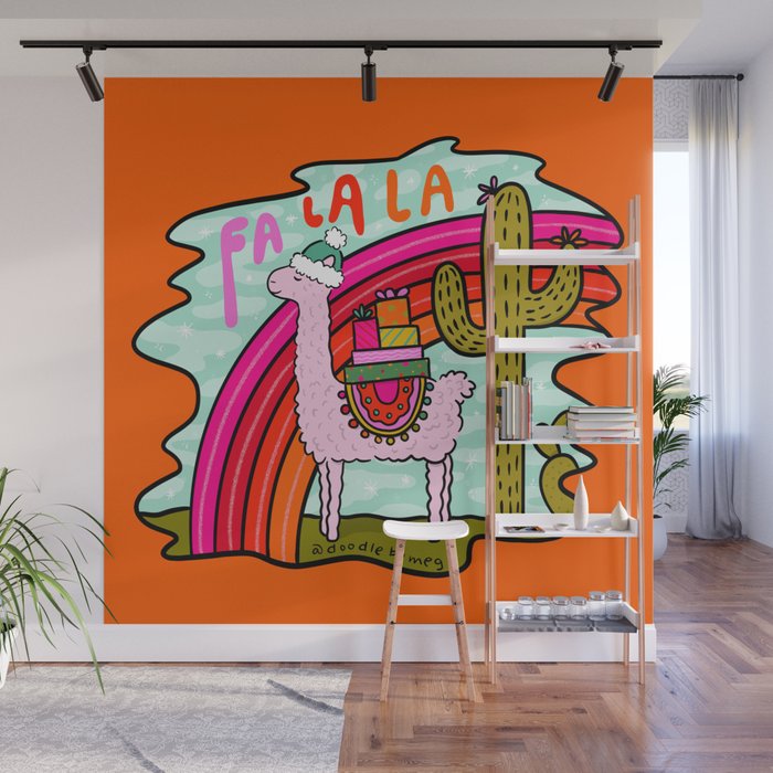 Fa La La Wall Mural Gallery Image 1