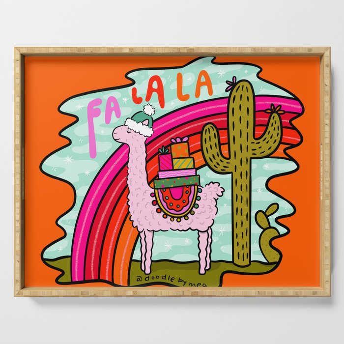 Fa La La Serving Tray Gallery Image 1