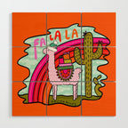 Fa La La Wood Wall Art Gallery Image 1