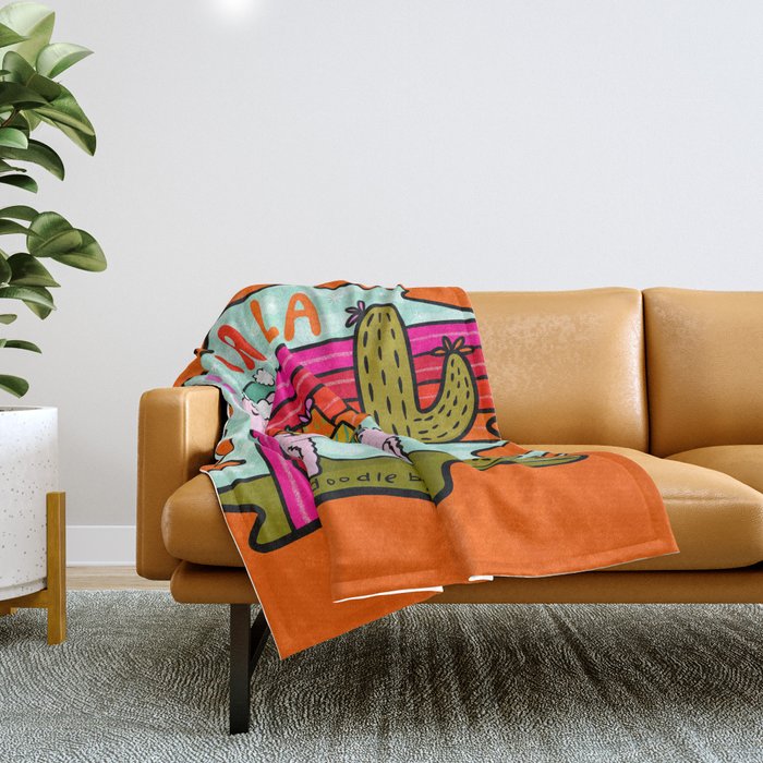 Fa La La Throw Blanket Gallery Image 1