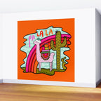Fa La La Wall Mural Gallery Image 2