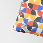 Shape & Pattern Study: Mid-Century Bauhaus Series Pillow Sham Gallery Image 4
