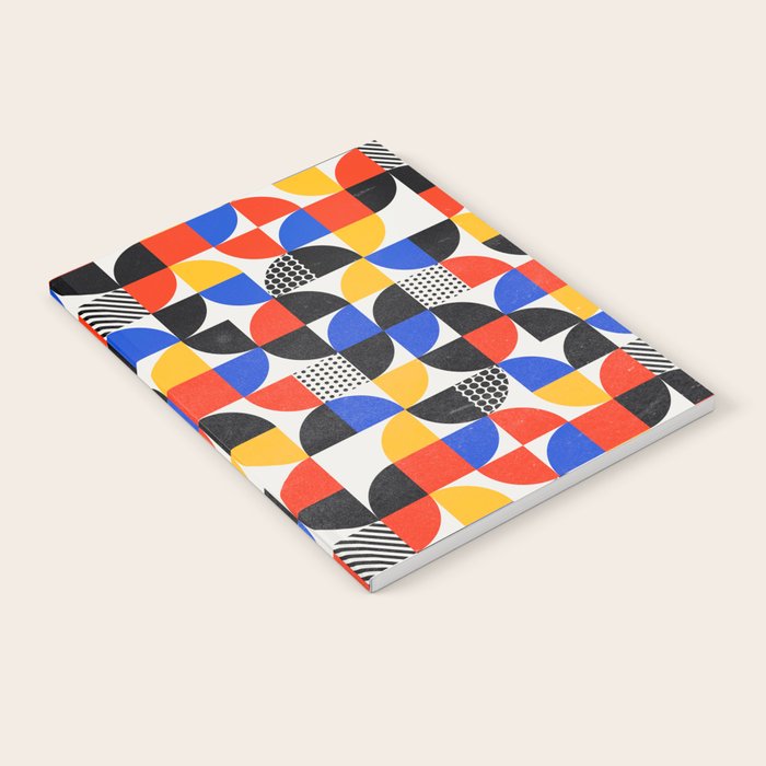 Shape & Pattern Study: Mid-Century Bauhaus Series Notebook Gallery Image 1