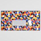 Shape & Pattern Study: Mid-Century Bauhaus Series Desk Mat Gallery Image 1