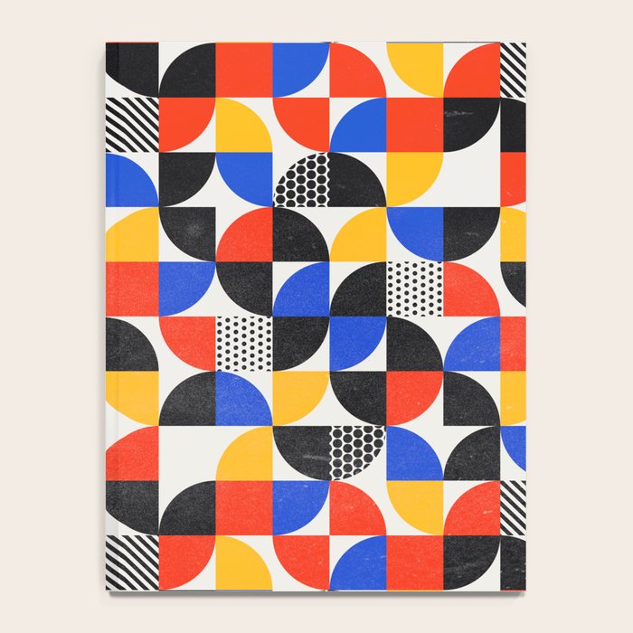 Shape & Pattern Study: Mid-Century Bauhaus Series Notebook Gallery Image 4