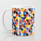 Shape & Pattern Study: Mid-Century Bauhaus Series Coffee Mug Gallery Image 3