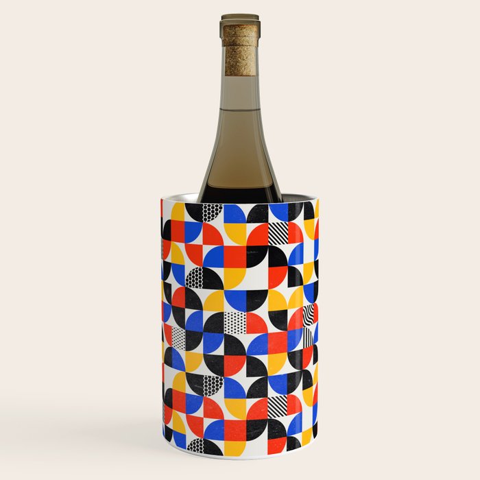 Shape & Pattern Study: Mid-Century Bauhaus Series Wine Chiller Gallery Image 3