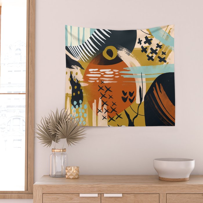 Fall season Wall Tapestry Gallery Image 2