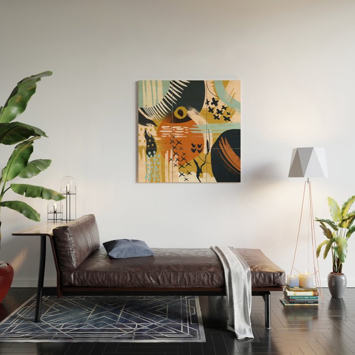 Fall season Wood Wall Art Gallery Image 2