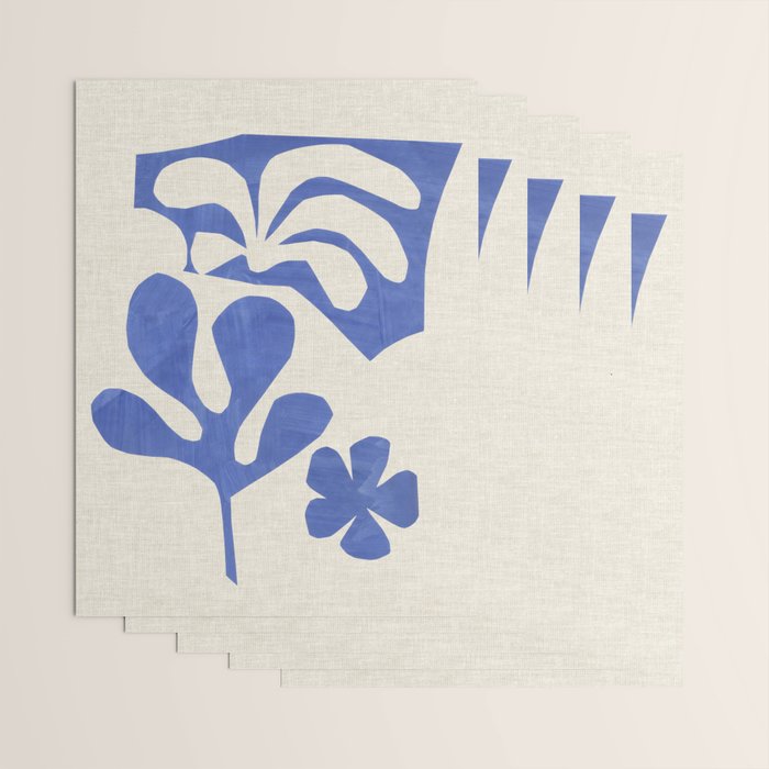Periwinkle Bloom  Wrapping Paper Gallery Image 3