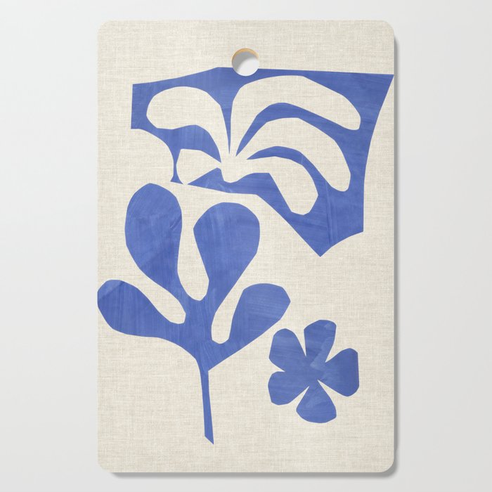Periwinkle Bloom  Cutting Board Gallery Image 1