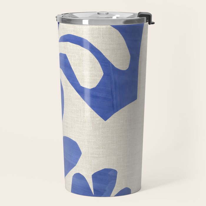 Periwinkle Bloom  Travel Mug Gallery Image 2