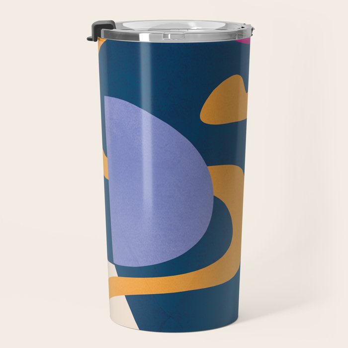 Modern Abstract Art 42 Travel Mug Gallery Image 3
