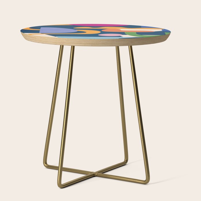 Modern Abstract Art 42 Side Table Gallery Image 1