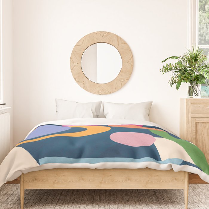 Modern Abstract Art 42 Duvet Cover Gallery Image 3