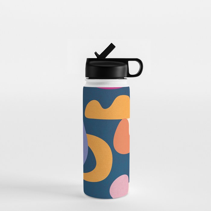 Modern Abstract Art 42 Water Bottle Gallery Image 1