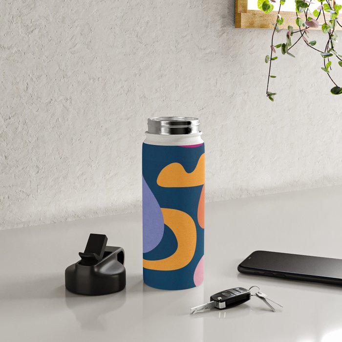 Modern Abstract Art 42 Water Bottle Gallery Image 4