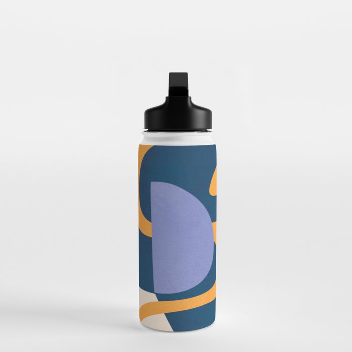 Modern Abstract Art 42 Water Bottle Gallery Image 3