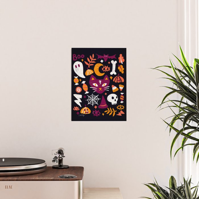 Trick or Treat Yourself - Charcoal Poster Gallery Image 2
