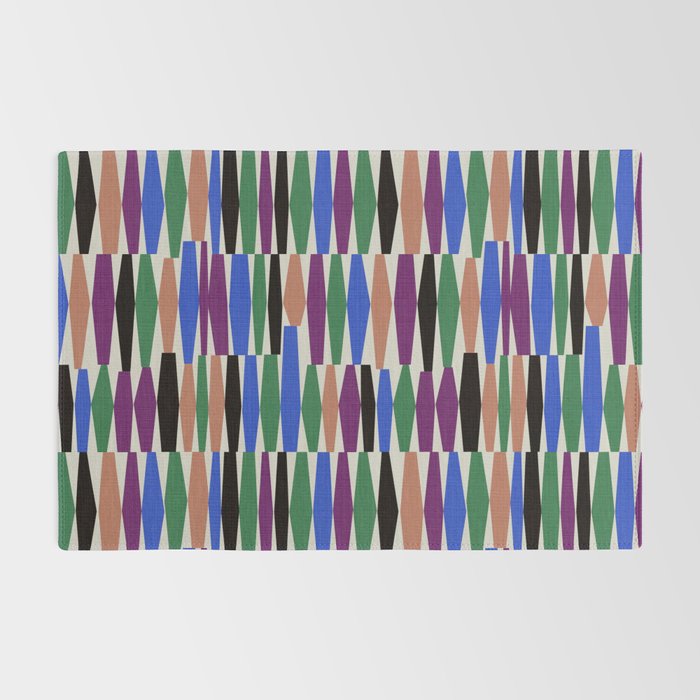 Playful Modern Geometric Shapes Rug Gallery Image 2