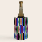 Playful Modern Geometric Shapes Wine Chiller Gallery Image 2