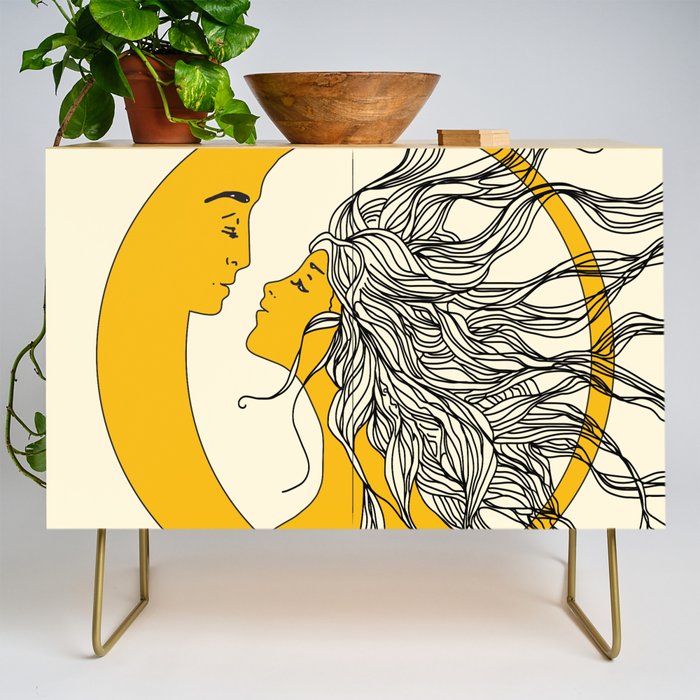 Sun and Moon Credenza Gallery Image 1