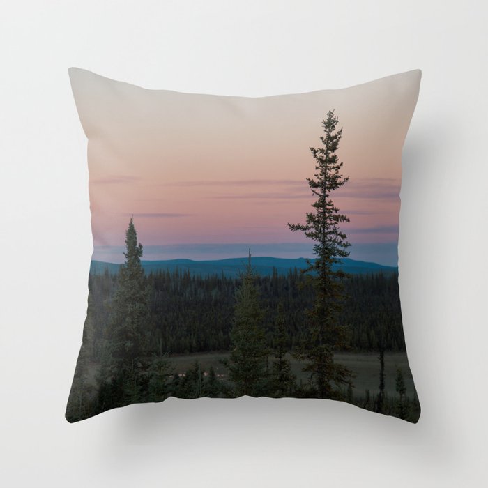 Yukon Evening Throw Pillow Gallery Image 6