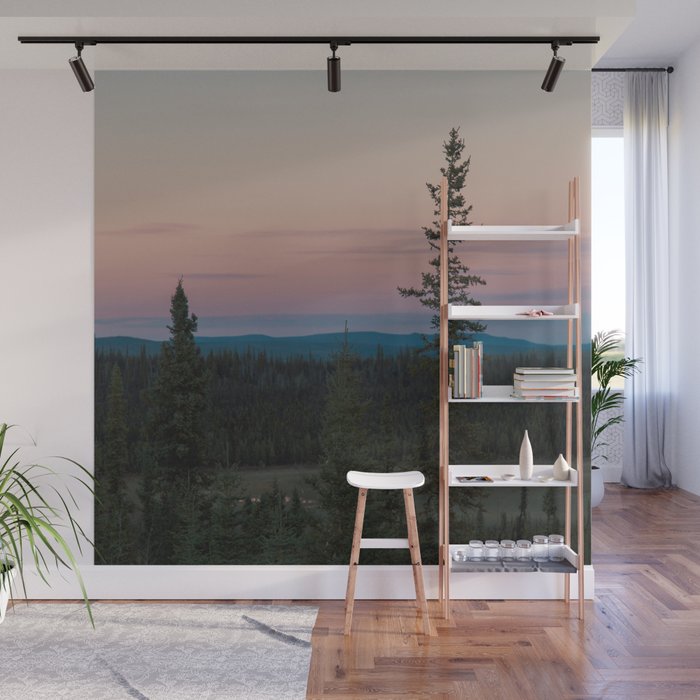 Yukon Evening Wall Mural Gallery Image 1
