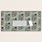 Floral Snake  Desk Mat Gallery Image 1
