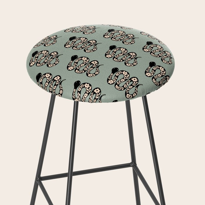 Floral Snake  Stool Gallery Image 2