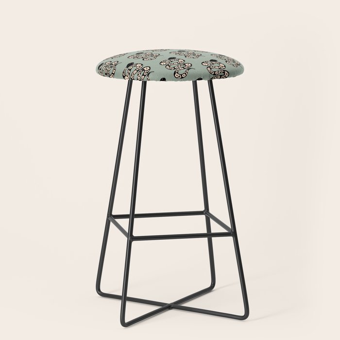 Floral Snake  Stool Gallery Image 1