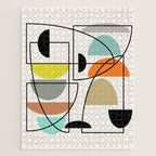 Mid Century Modern "Bowls" Jigsaw Puzzle Gallery Image 1