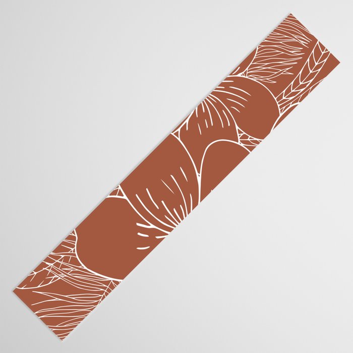 Tropical, Hibiscus, Floral Prints, Boho Wall Art Table Runner Gallery Image 3