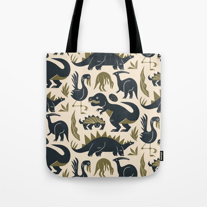 Jurassic Friends Tote Bag Gallery Image 1