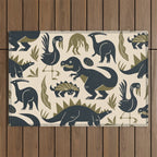 Jurassic Friends Outdoor Rug Gallery Image 1
