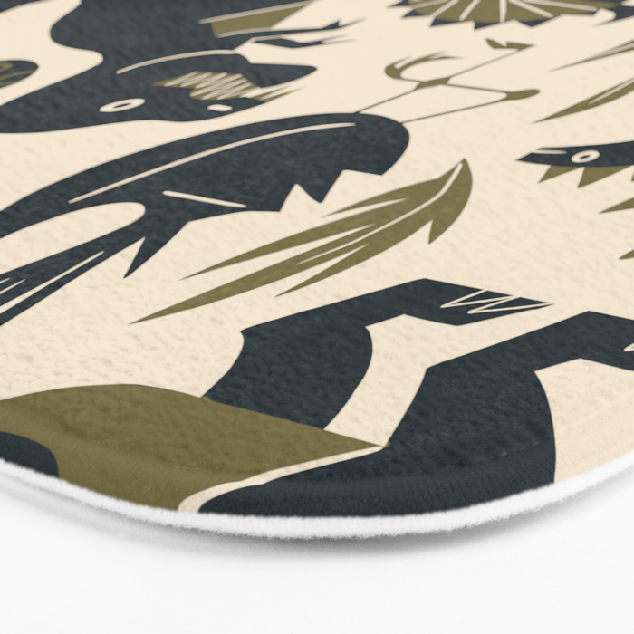 Jurassic Friends Bath Mat Gallery Image 3