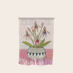 Italian Orchid Cute Botanical Illustration Wall Hanging Gallery Image 1