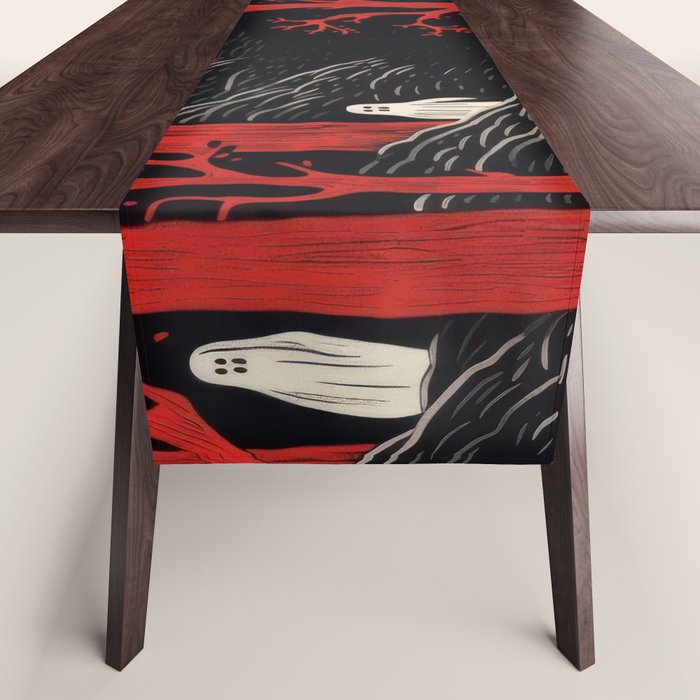 Haunted Ghost Forest  Table Runner Gallery Image 1