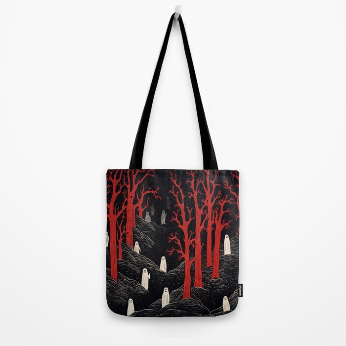 Haunted Ghost Forest  Tote Bag Gallery Image 2