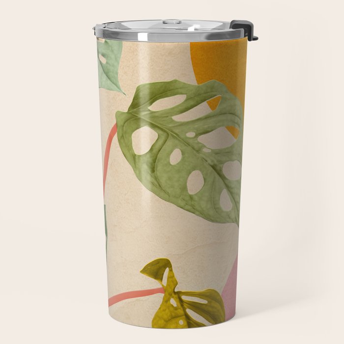 Monstera Obliqua 01 Travel Mug Gallery Image 2