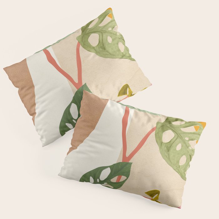 Monstera Obliqua 01 Pillow Sham Gallery Image 3