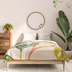Monstera Obliqua 01 Comforter Gallery Image 3