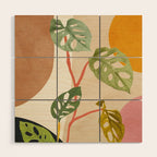 Monstera Obliqua 01 Wood Wall Art Gallery Image 1