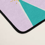Christmas Tree Pattern on Pink Desk Mat Gallery Image 4
