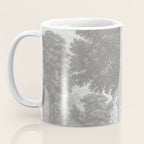 Beaux Arbres (Beautiful Trees), Warm Gray on Vanilla Snow Coffee Mug Gallery Image 3