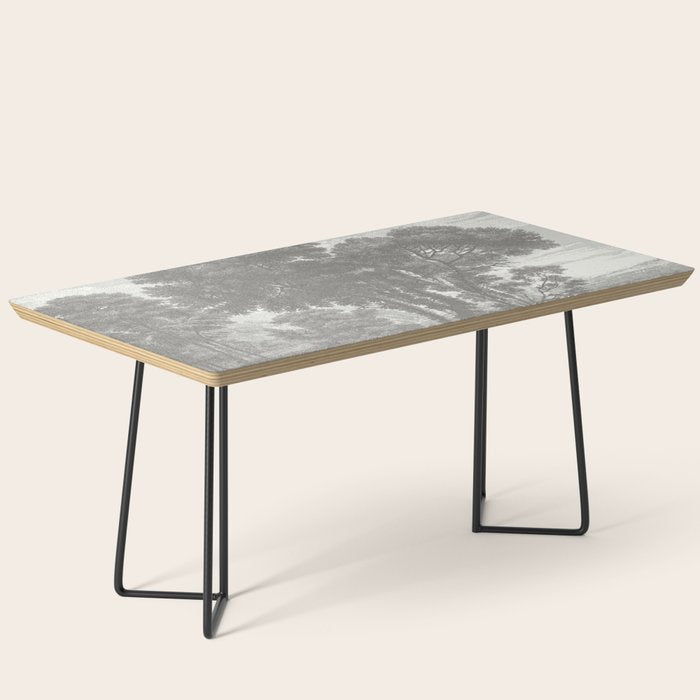 Beaux Arbres (Beautiful Trees), Warm Gray on Vanilla Snow Coffee Table Gallery Image 1