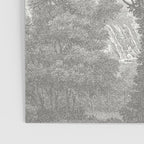 Beaux Arbres (Beautiful Trees), Warm Gray on Vanilla Snow Poster Gallery Image 3