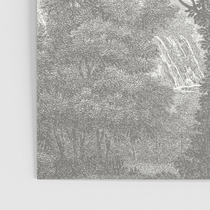 Beaux Arbres (Beautiful Trees), Warm Gray on Vanilla Snow Poster Gallery Image 3