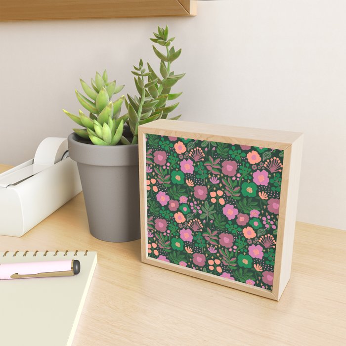 Pink blooming Mini Art Print Gallery Image 2