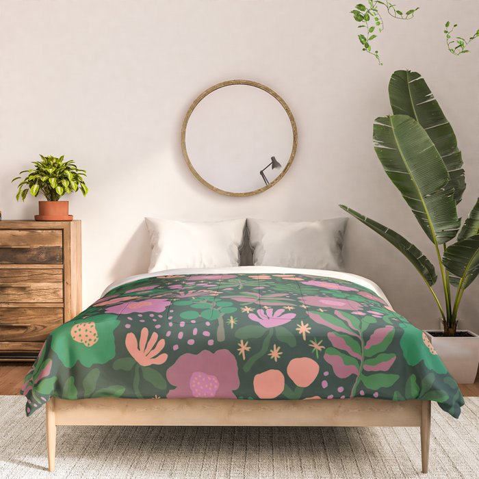 Pink blooming Comforter Gallery Image 3